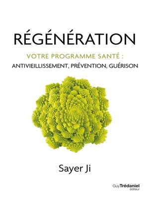 cover image of Régénération--Votre programme santé